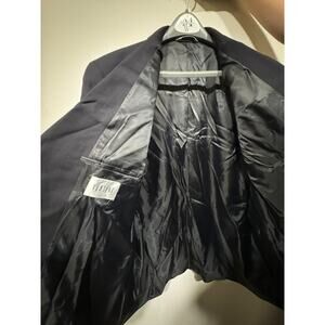 Versini Classic Black 2-Button Blazer – Men’s Suit Jacket, Size 52